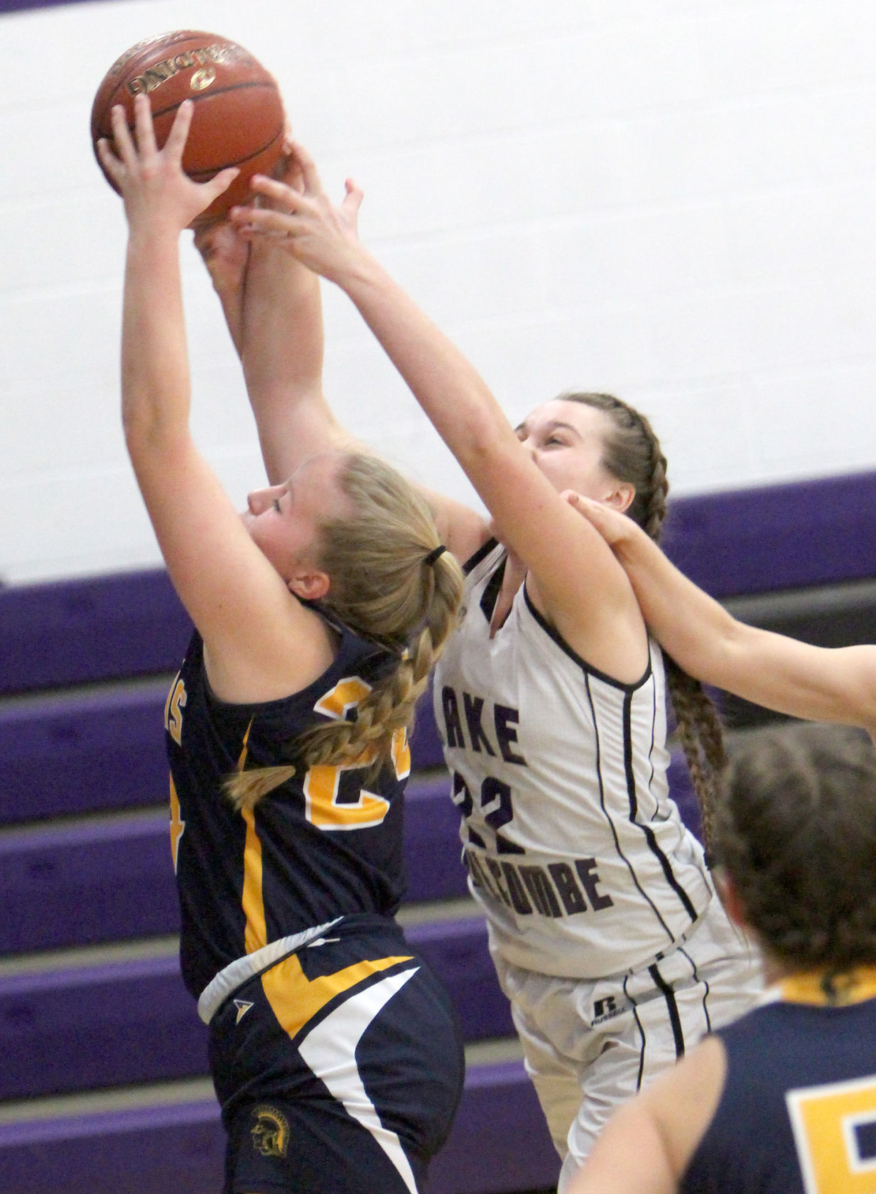 New Auburn at Lake Holcombe girls basketball 12-13-19